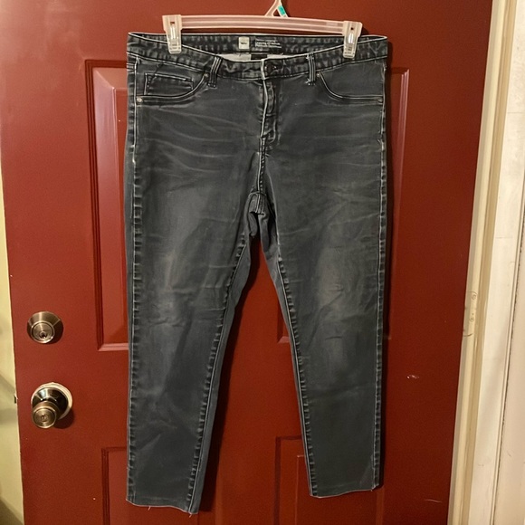 Denim - Black/grey faded jeans
